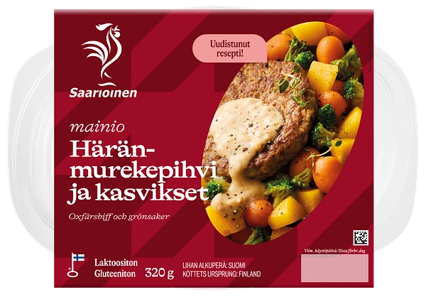 Häränmurekepihvi ja kasvikset 320 g