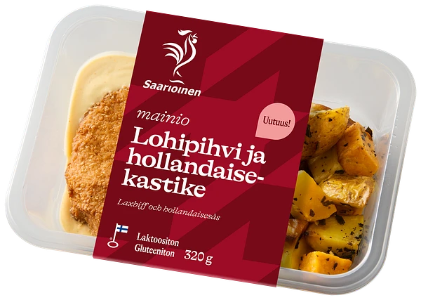 Lohipihvi ja hollandaisekastike 320 g