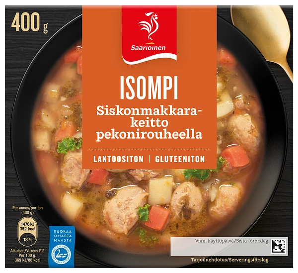 Isompi Siskonmakkarakeitto 400 g