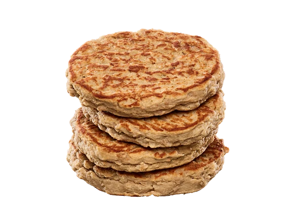 Kuva tuotteesta Pintapaistettu jauhelihapihvi 50 g kypsä pakaste 4,3 kg