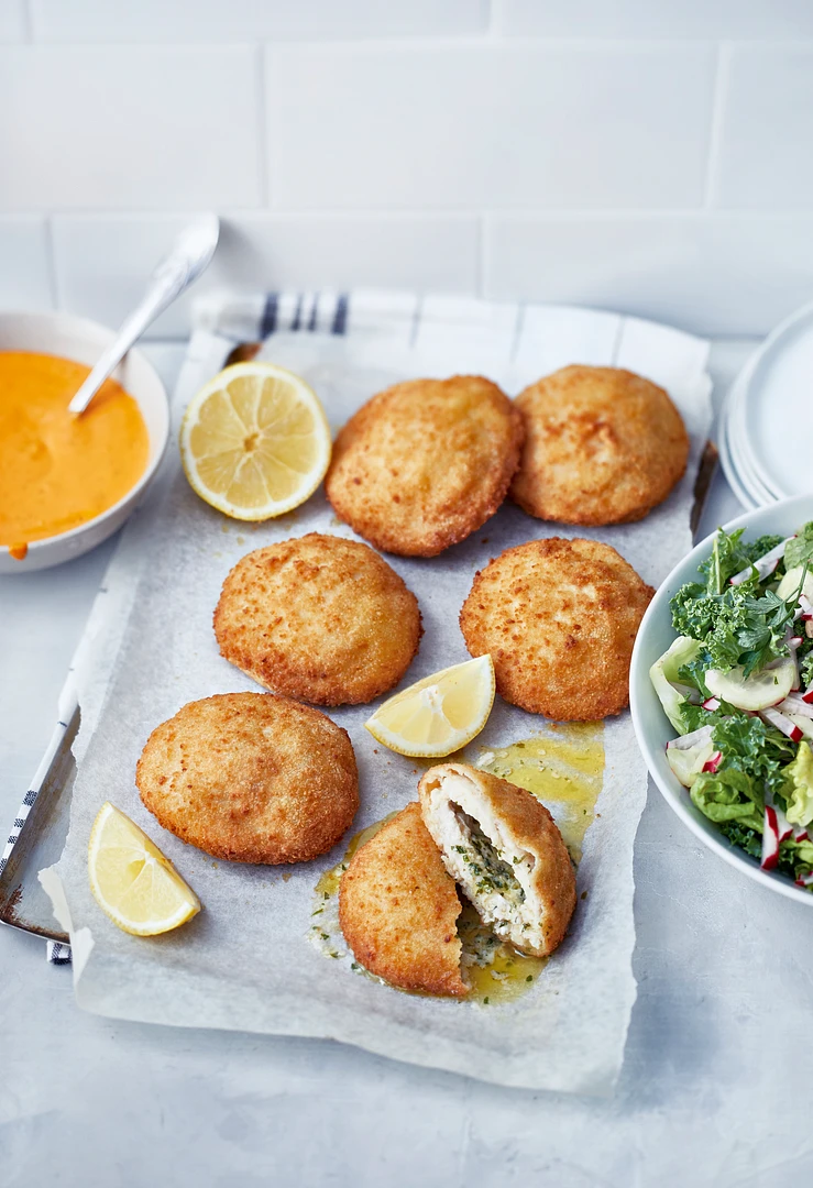 Chicken Kiev 140 g gluteeniton esikypsennetty pakaste 4,2 kg