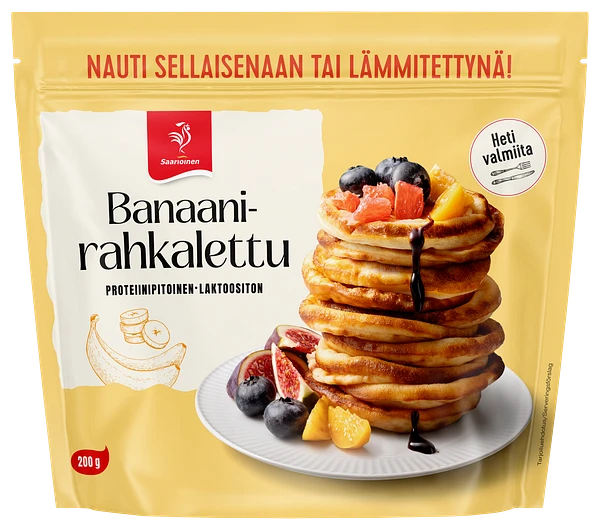 Banaani-rahkalettu 200 g