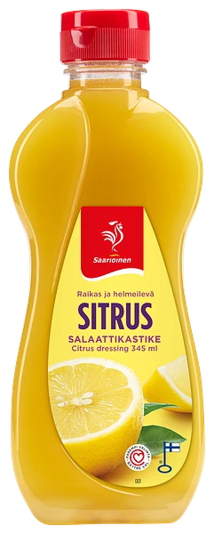 Sitrussalaattikastike 345 ml