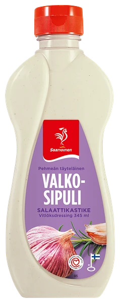 Valkosipulisalaattikastike 345 ml
