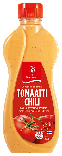 Tomaatti-chili salaattikastike 345 ml