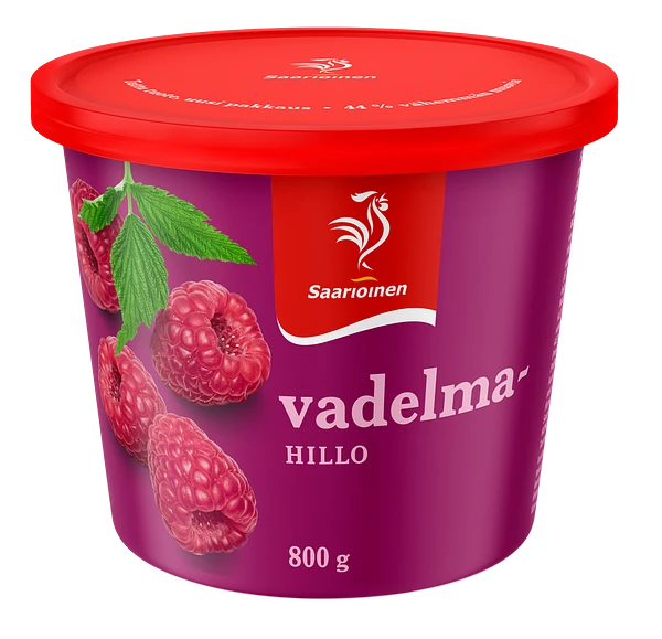 Vadelmahillo 800 g