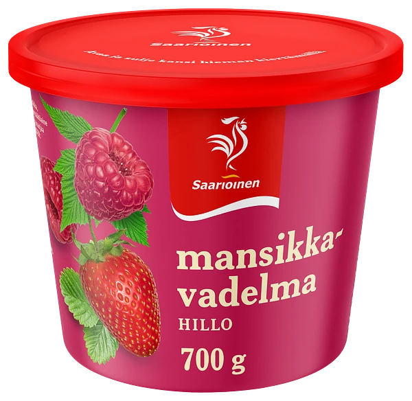 Mansikka-vadelmahillo 700 g