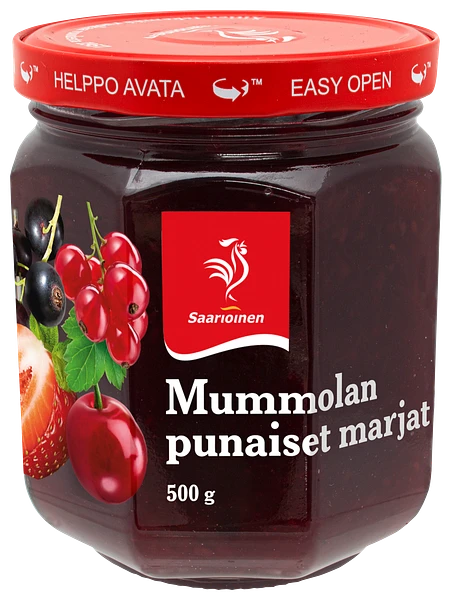 Mummolan punaiset marjat sekamarjavalmiste 500 g