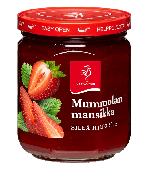 Mummolan sileä mansikkahillo 500 g