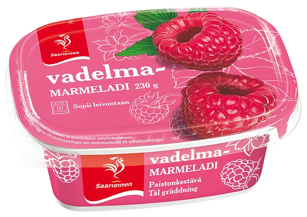 Vadelmamarmeladi 230 g