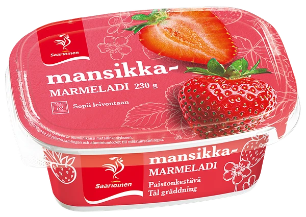 Mansikkamarmeladi 230 g