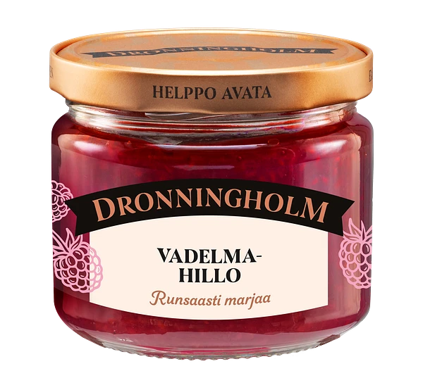 Dronningholm Vadelmahillo 280 g