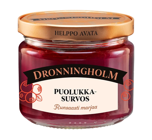 Dronningholm Puolukkasurvos 280 g