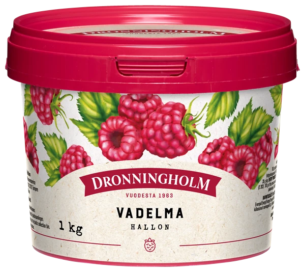Dronningholm Vadelma, marjavalmiste 1,0 kg