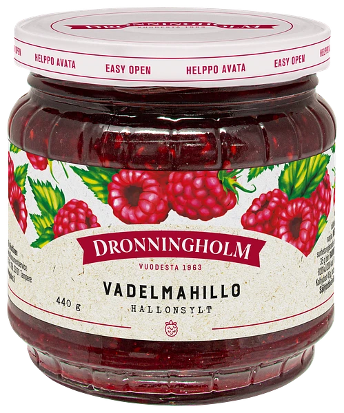 Dronningholm Vadelmahillo 440 g