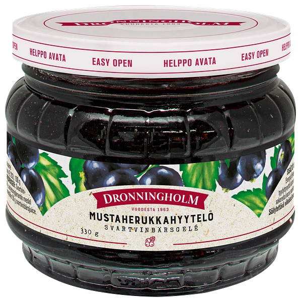 Dronningholm Mustaherukkahyytelö 330 g