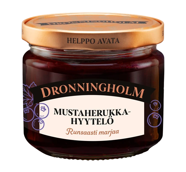 Dronningholm Mustaherukkahyytelö 280 g