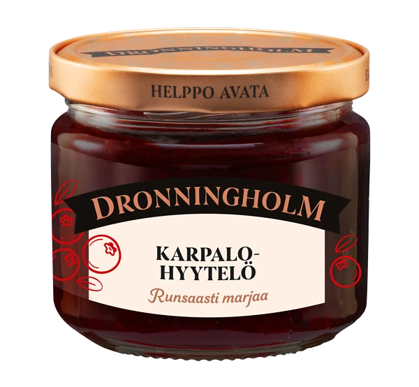 Dronningholm Karpalohyytelö 280 g