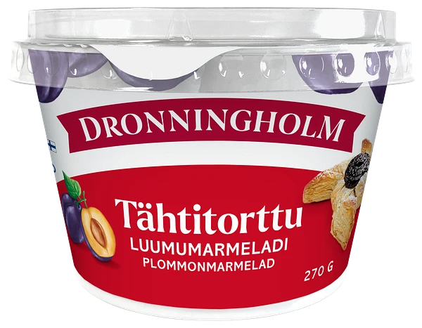 Dronningholm Tähtitorttu Luumumarmeladi 270 g