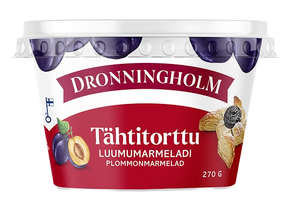 Dronningholm Tähtitorttu Luumumarmeladi 270 g