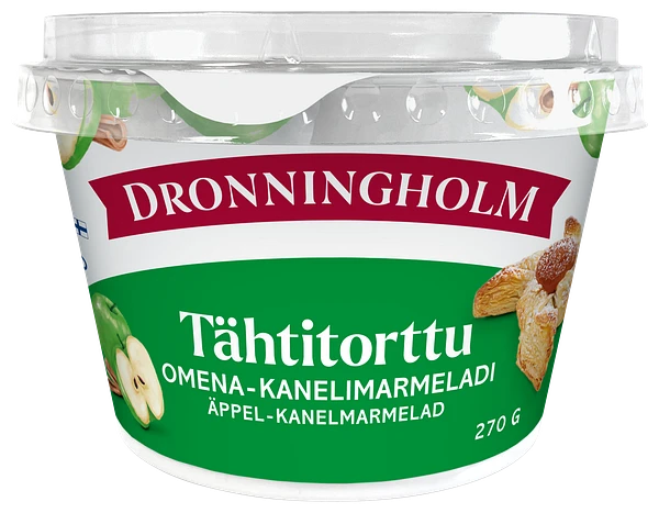 Dronningholm Tähtitorttu Omena-kanelimarmeladi 270 g
