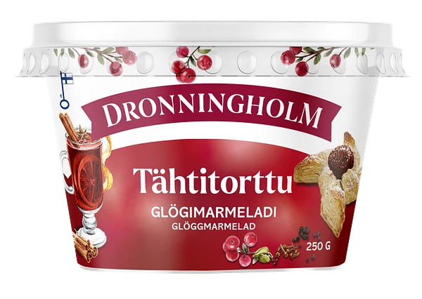 Dronningholm Tähtitorttu Glögimarmeladi 250 g