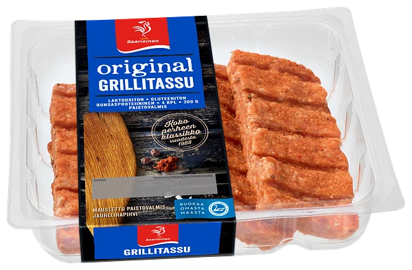 Grillitassu 4 kpl 300 g