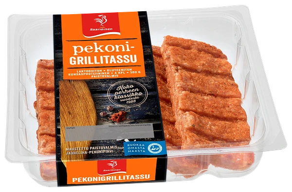 Kuva tuotteesta Pekonigrillitassu 4 kpl 300 g