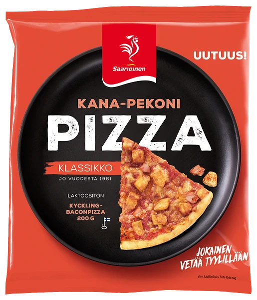 Kana-pekonipizza 200 g