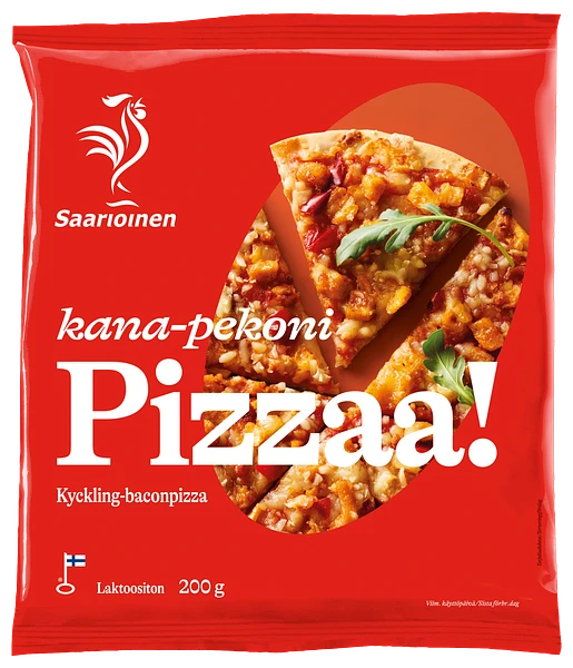 Kana-pekonipizza 200 g