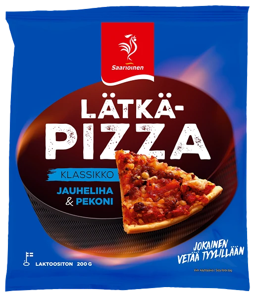 Jauheliha-pekonipizza 200 g