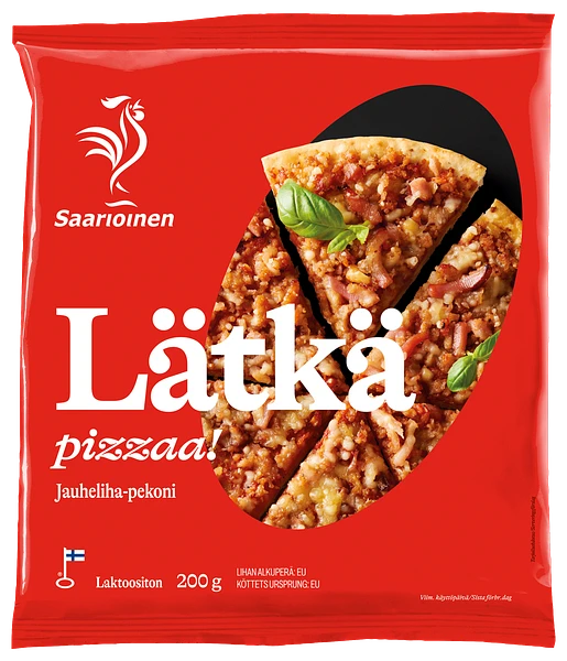 Jauheliha-pekonipizza 200 g