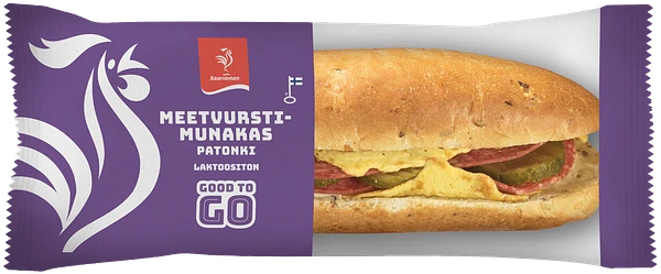 Good to Go Meetvursti-munakaspatonki 190 g