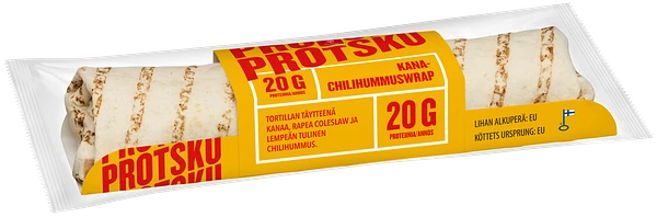 PROTSKU Kana-chilihummuswrap 250 g